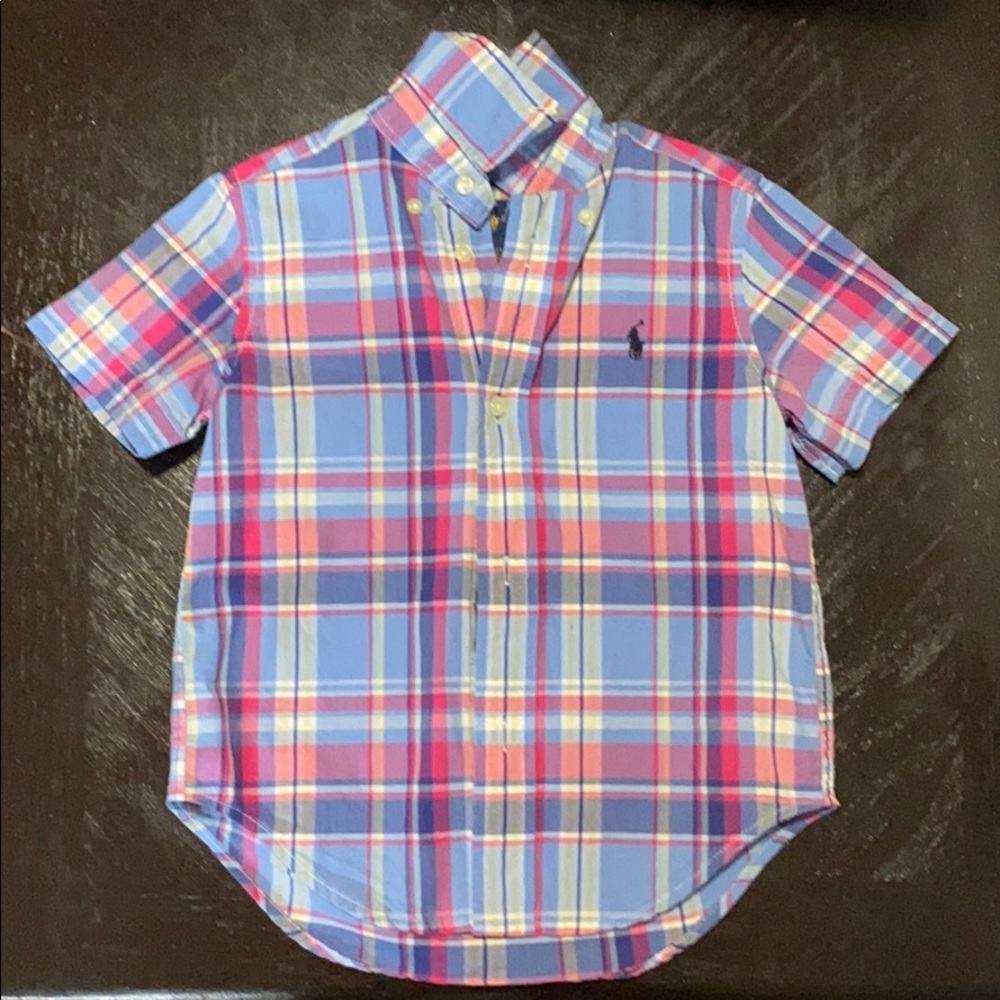 Boys button up shirt